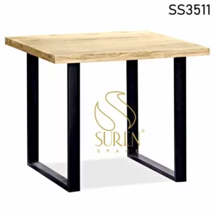 Industrial Folding Bistro Table