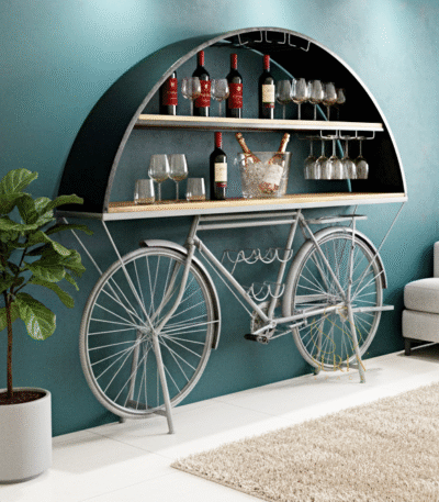Industrial Home Wine Cabinet