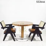 Industrial Two Seater Bistro Set