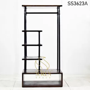 Hospitality Furniture Supplier from Jodhpur India Industrial Wood Metal Luggage Rack 1
