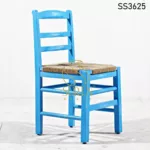 Jute Seating Jodhpur Blue Café Chair