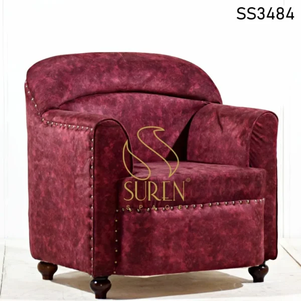 Modern Upholstered Restaurant Sofa