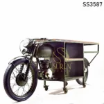 Old Moped Army Green Finish Banquet Table