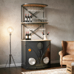 automobile wine bar cabinet