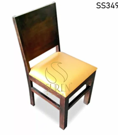 Simplistic Solid Indian Wood Chair