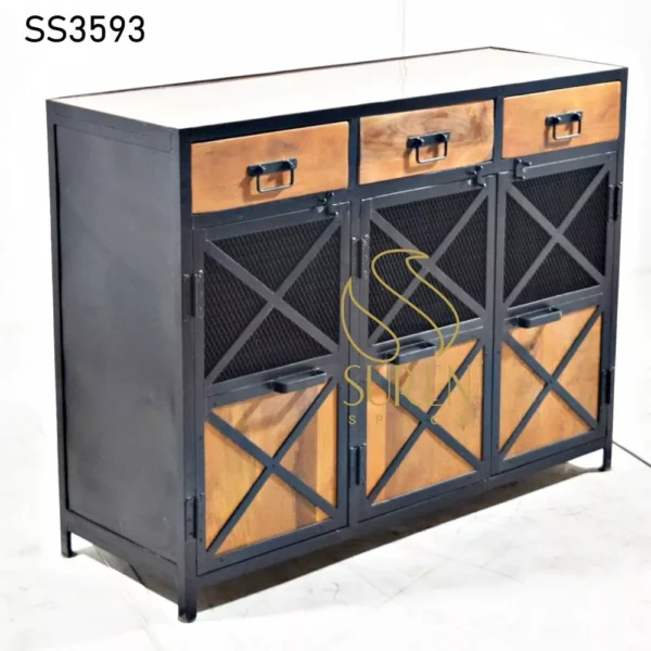 Three Drawer Three Door Sideboard Design