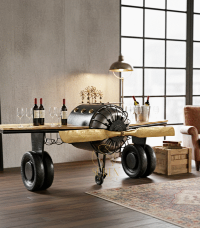 Unique wine cabinet design