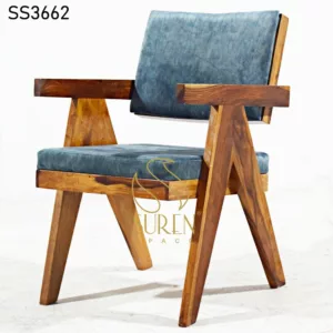 Modern Chandigarh Upholstered Restaurant Chair
