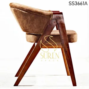 Hospitality Furniture Supplier from Jodhpur India Modern Upholstered Restaurant Chair 1