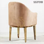 Solid Wood Fully Upholstered Restaurant Chair