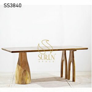 Artistic Solid Indian Wood Dining Table