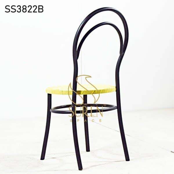 Black Finish Plastic Cane Bistro Chair Black Finish Plastic Cane Bistro Chair 3