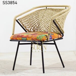 Camping Tent Furniture : Manufacturer from Jodhpur India Hand Weaving Metal Chair Printed Chair 2