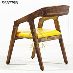 Camping Tent Furniture : Manufacturer from Jodhpur India Light Walnut Duel Upholstered Arm Chair 1