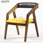 Light Walnut Duel Upholstered Arm Chair Light Walnut Duel Upholstered Arm Chair 2