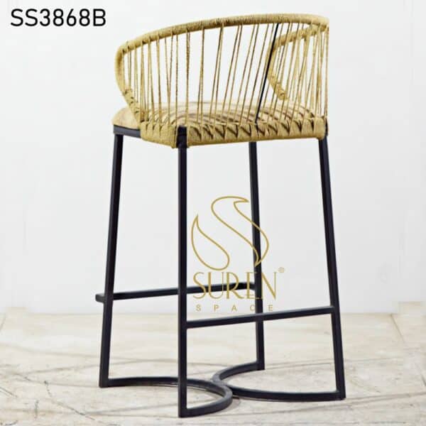 MS Rope Design High Pub Counter Chair MS Rope Design High Pub Counter Chair 1
