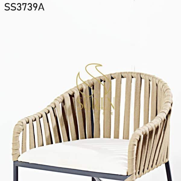 MS Rope Semi Outdoor High Chair MS Rope Semi Outdoor High Chair 3