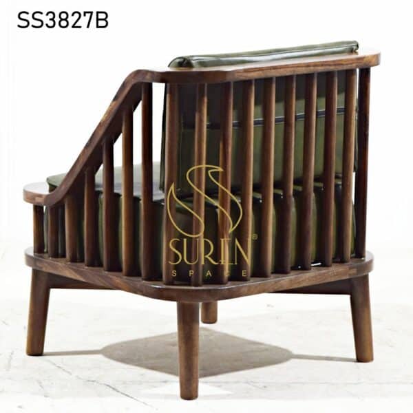 Solid Sheesham Wood Designer Chair Solid Sheesham Wood Designer Chair 1