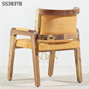 Camping Tent Furniture : Manufacturer from Jodhpur India Solid Wood Natural Finish Fine Dine Chair 1