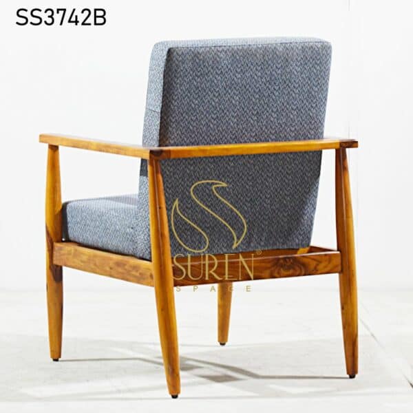 Wood Finish Modern Accent Restaurant Chair Wood Finish Modern Accent Restaurant Chair 1