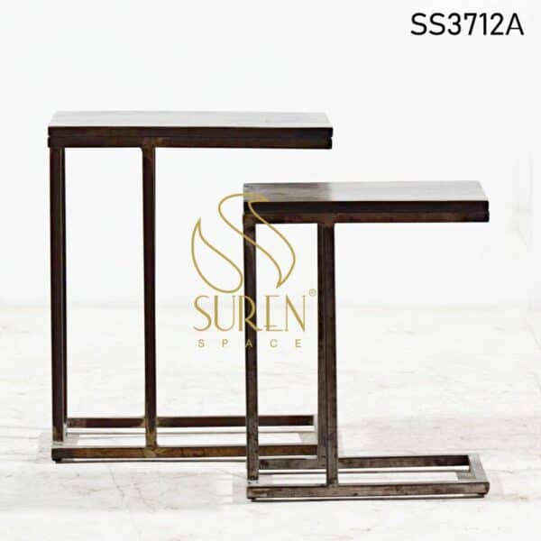 Metal Wood Side Tables Metal Wood Side Tables 1