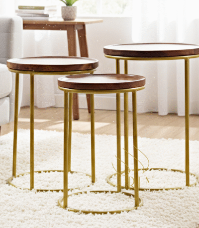 set of three center table design