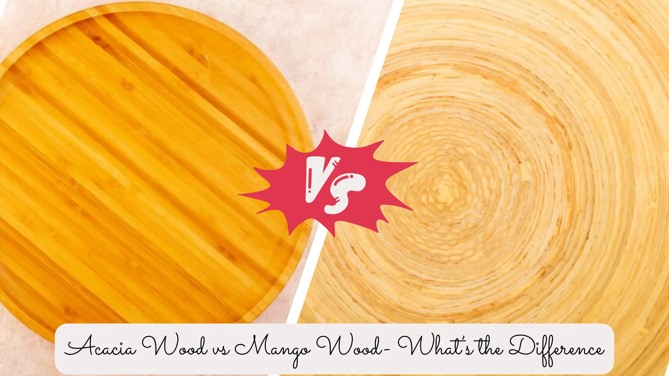 Acacia Wood vs Mango Wood- What’s the Difference-SURENSPACE