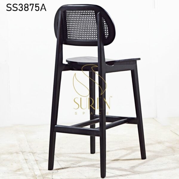 Black Satin Can Work High Chair Black Satin Can Work High Chair 1