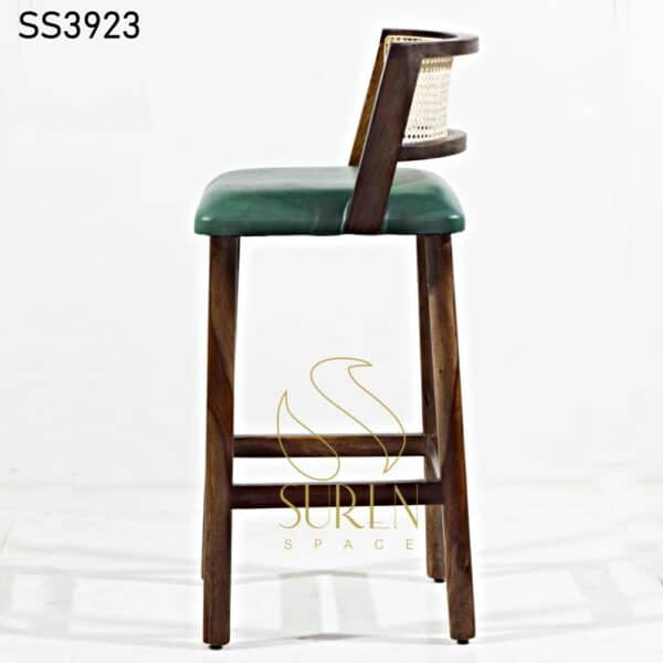 Solid Wood Natural Cane Back High Chair Solid Wood Natural Cane Back High Chair 2