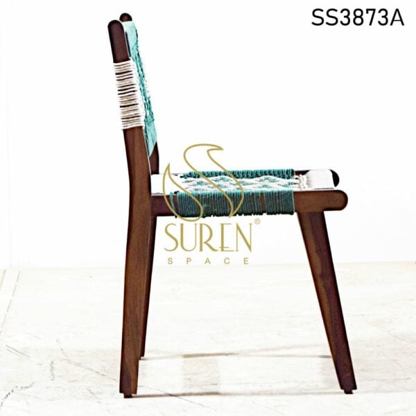 Traditional Indian Weaving Dining Chair Traditional Indian Weaving Dining Chair 3