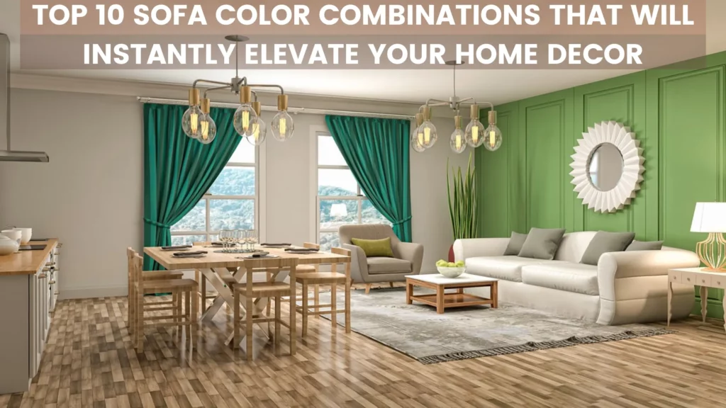 Top 10 Sofa Color Combinations That Will Instantly Elevate Your Home Decor-surenspace