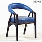 Bent Back Upholstered Fine Dine Chair