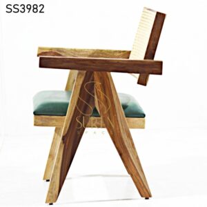 Hospitality Furniture Supplier from Jodhpur India Chandigarh Chair in Natural Finish 1