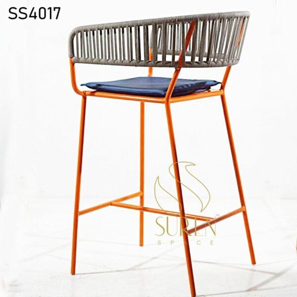Duel Tone Outdoor Weaving High Chair Duel Tone Outdoor Weaving High Chair 2