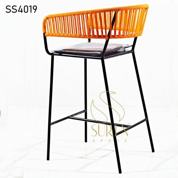 Duel Tone Outdoor Weaving High Chair Duel Tone Outdoor Weaving High Chair 4