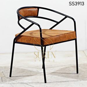 Metal Upholstered Chair