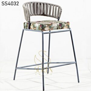 Industrial Furniture India : Industrial Furniture Online 2024 Designs Rope Weaving High Chair Design 2