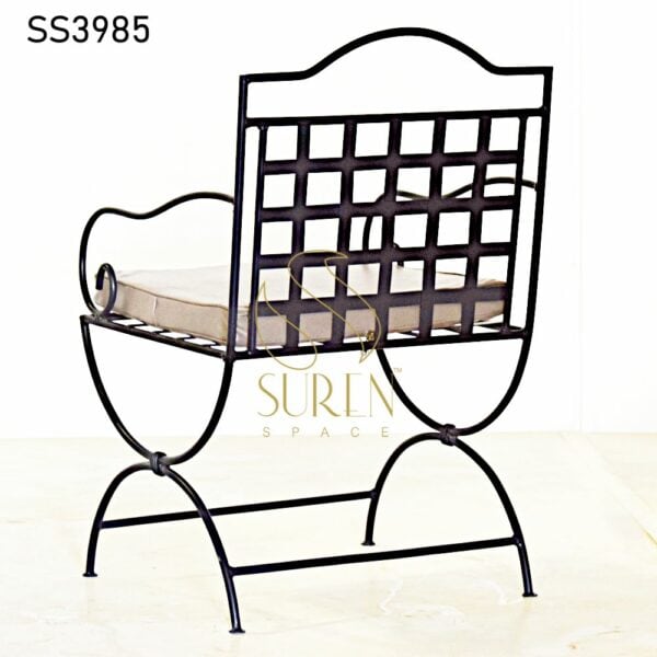 Bent Metal Garden Outdoor Chair SS3985 2