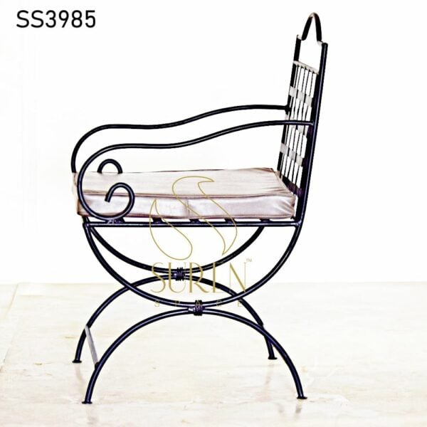 Bent Metal Garden Outdoor Chair SS3985 7