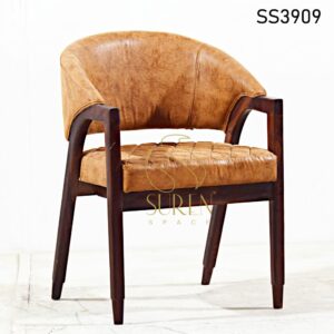 Wooden Upholstered Fine Dine Chair
