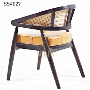 Hospitality Furniture Supplier from Jodhpur India Cane Upholstered Fine Dine Chair Design 1 1