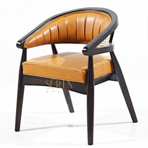 Hospitality Furniture Supplier from Jodhpur India Cane Upholstered Fine Dine Chair Design 2