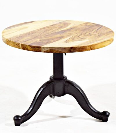 Cast Iron Solid Wood Center Table