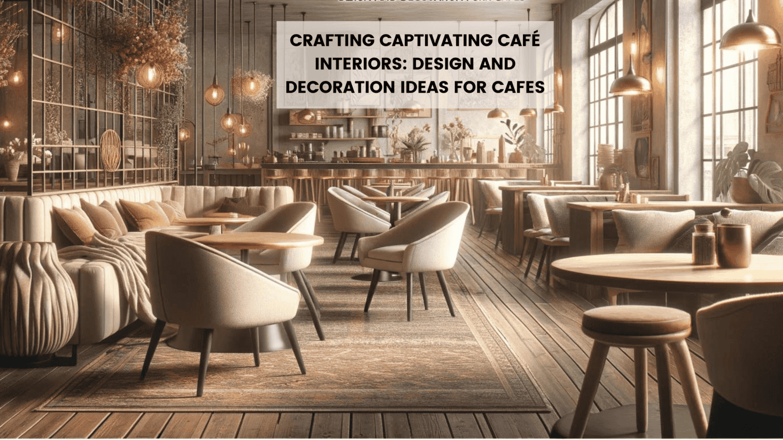 Crafting Captivating Café Interiors: Design and Decoration Ideas for Cafes