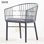 Gray Sleek Design Outdoor Chair