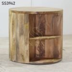 Indian Mango Wood Side Table