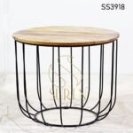 Industrial Round Center Table