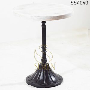 Powder Coated Round Dining Table