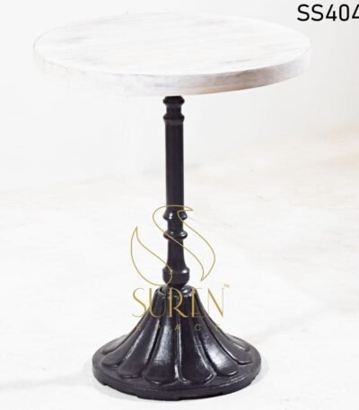 Powder Coated Round Dining Table