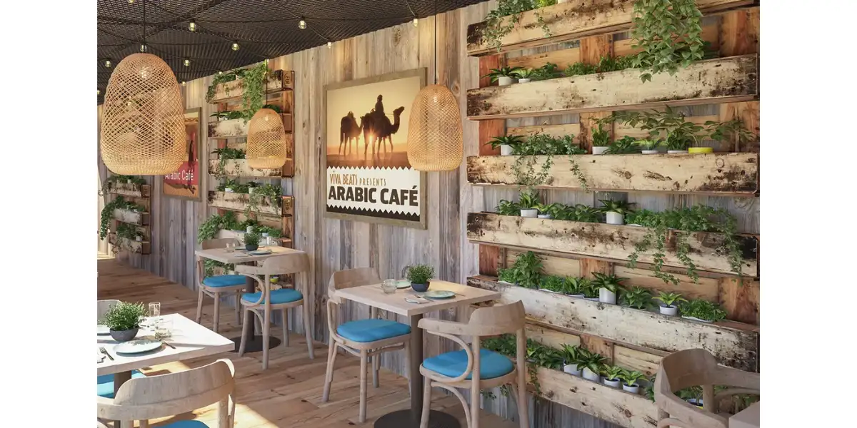 10+ Low Budget Small Cafe Interior Design Ideas to Attract More Customers 9 Reclaimed and wasted materials can help cost cutting-10+ Low Budget Small Cafe Interior Design Ideas to Attract More Customers-surenspace